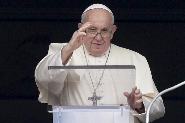 | Photo: AP : Pope Francis